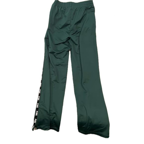 Pink Active Green Extra Long Track Pants Womans Size S - Picture 2 of 3